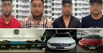 Caen 4 integrantes de una c&eacute;lula delictiva; operaba en Matehuala
