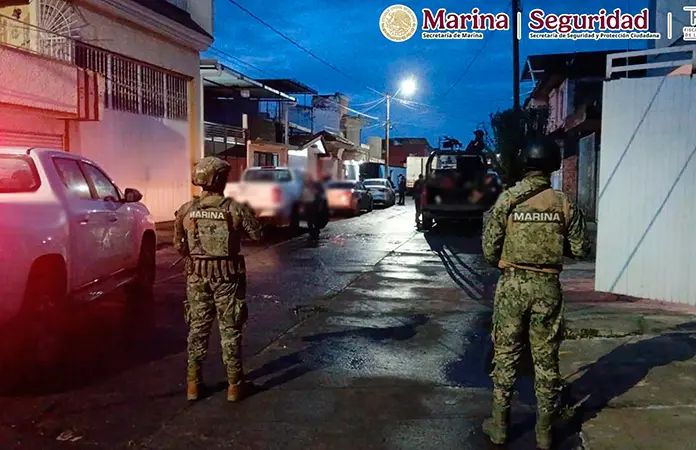 Detienen a 10 por robo de transporte de carga