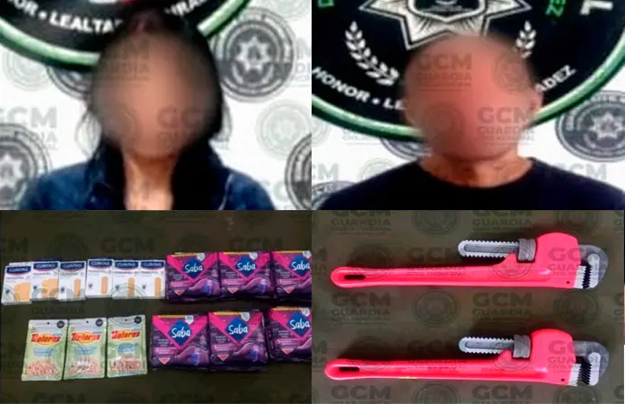 En flagrancia, arrestan a par de farderos en "Chole"