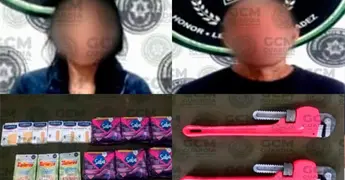 En flagrancia, arrestan a par de farderos en "Chole"