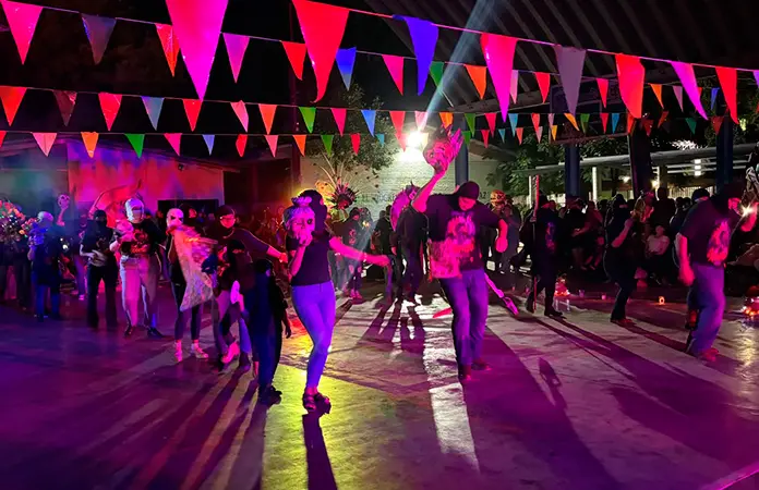 Todo listo para el Festival de Xantolo