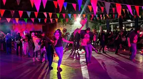 Todo listo para el Festival de Xantolo