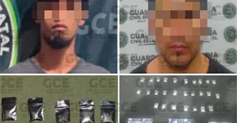Ahora, captura la GCE a par de narcos en operativos