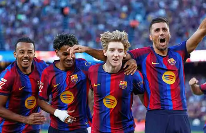 El Barcelona golea al Getafe