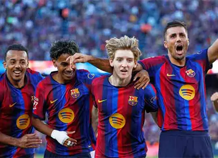 El Barcelona golea al Getafe