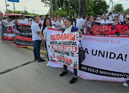 Disidencia sindical del IMSS insiste, fuera l&iacute;der sindical