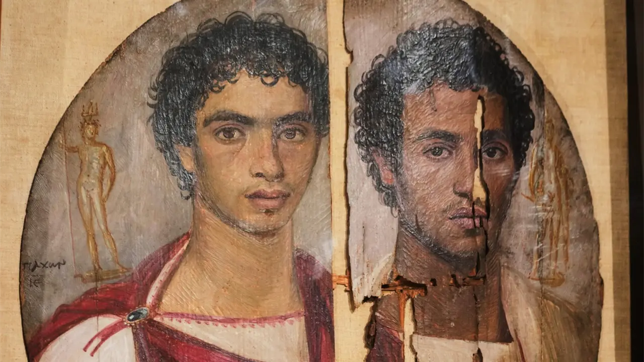 Egipto presenta restauración del Tondo de los Dos Hermanos en El Cairo