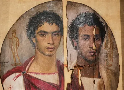 Egipto presenta restauración del Tondo de los Dos Hermanos en El Cairo Egipto presenta restauración del Tondo de los Dos Hermanos en El Cairo