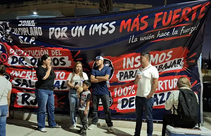 Empleados del Seguro Social realizarán marcha