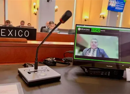 M&eacute;xico participa en reuni&oacute;n de la OEA sobre delincuencia organizada