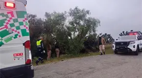 Muere jovencito al derrapar en su motocicleta