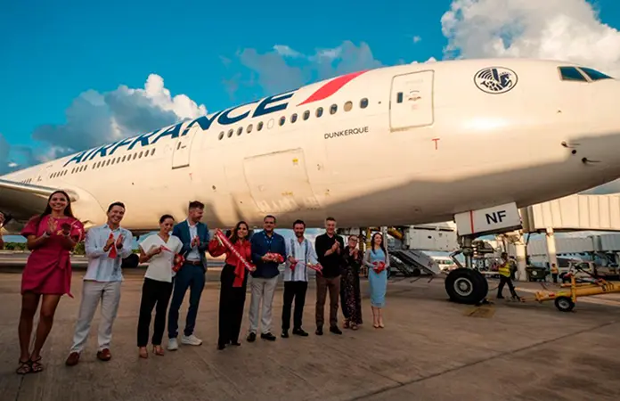 Air France aumenta vuelos directos entre París y Cancún