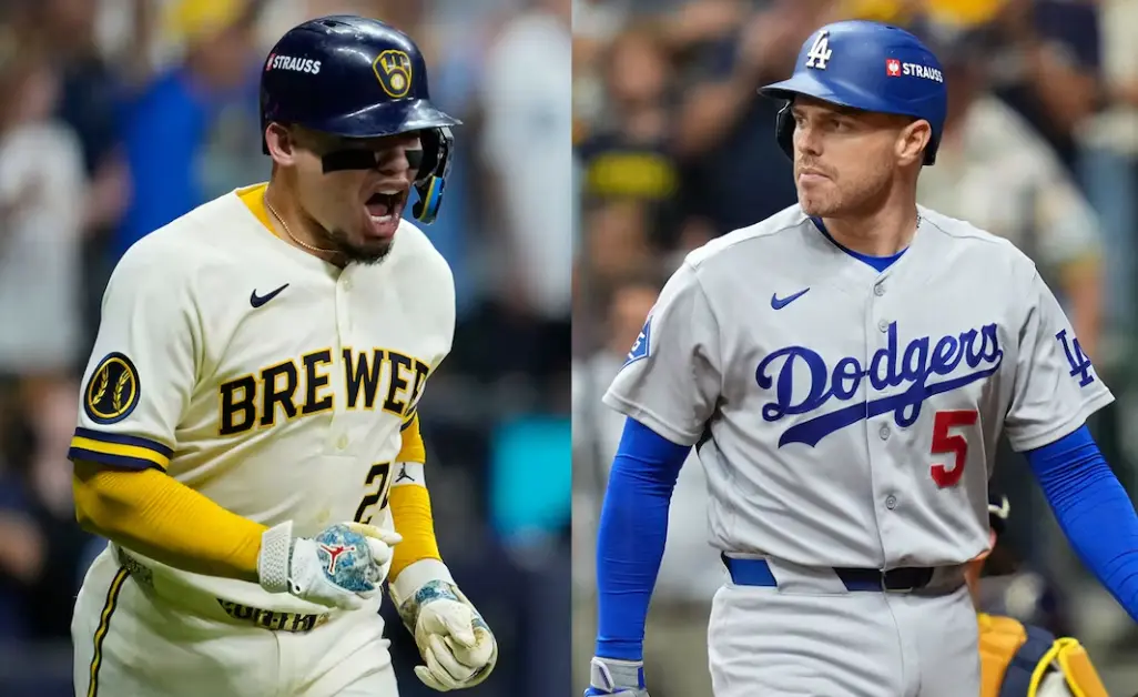 Dodgers enfrentan a Brewers en juego 3 de Serie Campeonato MLB