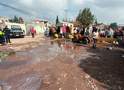 Explosión deja una persona herida en gasera de Coacalco Explosión deja una persona herida en gasera de Coacalco