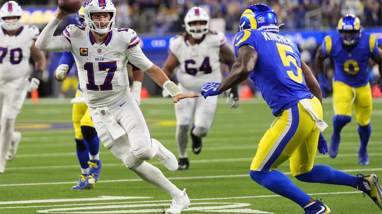 Josh Allen impulsa a Bills a victoria en tiempo extra contra Rams