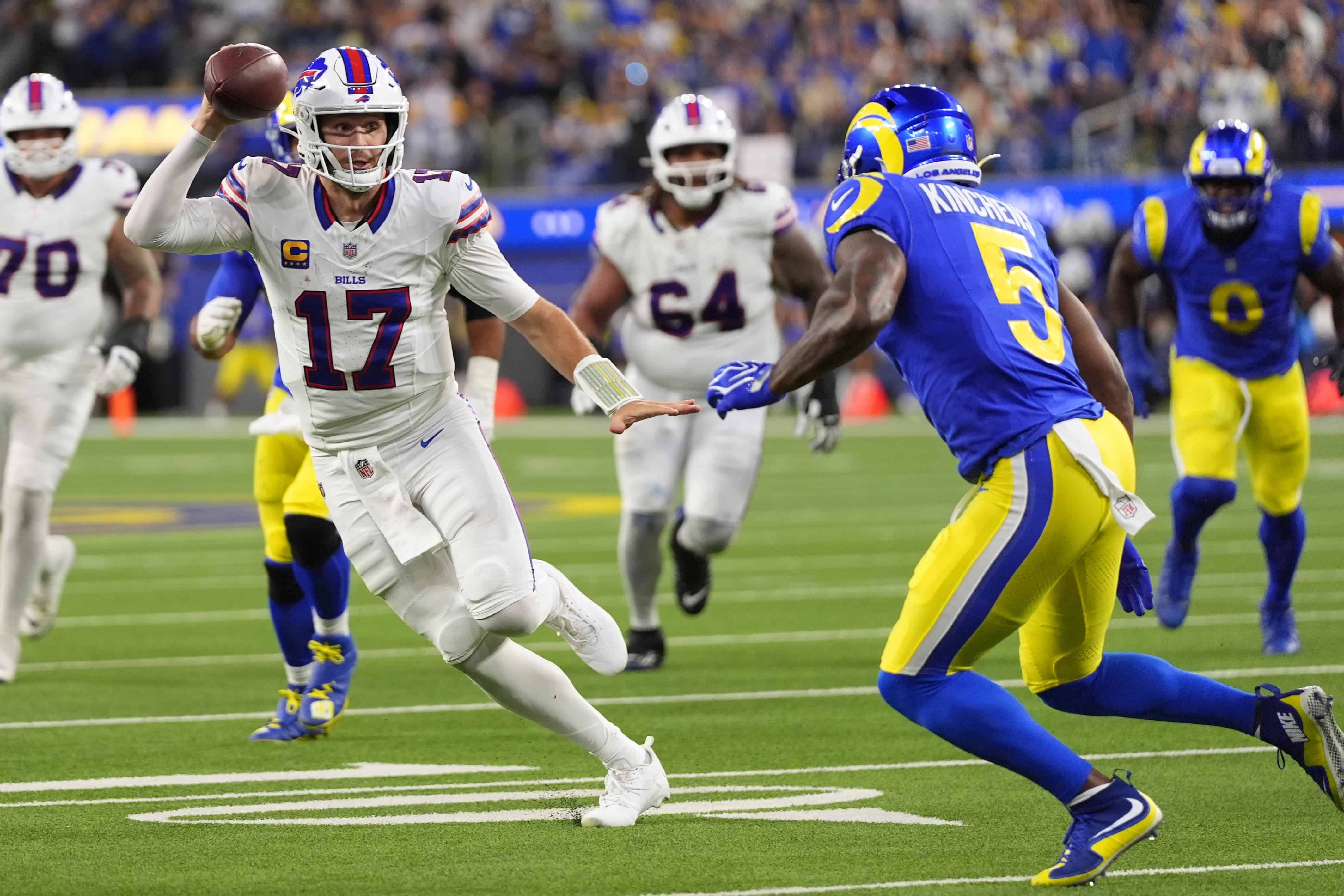 Josh Allen impulsa a Bills a victoria en tiempo extra contra Rams Josh Allen impulsa a Bills a victoria en tiempo extra contra Rams