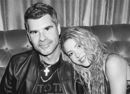 Shakira y Antonio de la R&uacute;a se reencuentran tras 26 a&ntilde;os