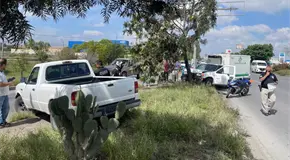 Choque en carretera 57 deja una persona lesionada