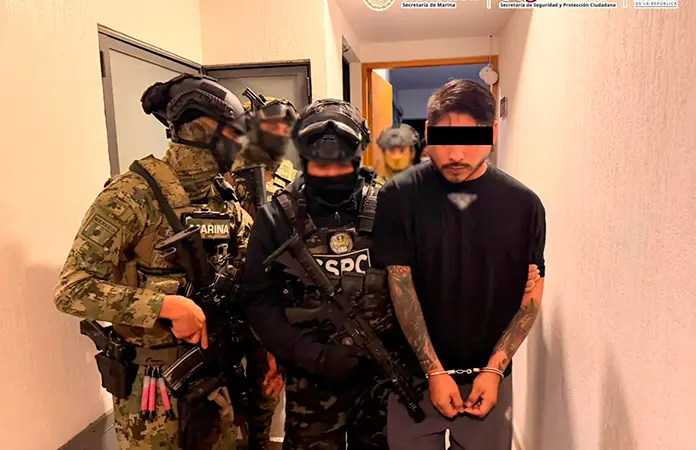 Detienen a Iván "N", cabecilla de banda criminal