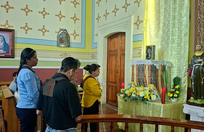 Llegan reliquias de San Fco. a Matehuala