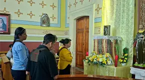 Llegan reliquias de San Fco. a Matehuala