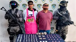 Caen otros dos sujetos en Abastos con cristal, coca&iacute;na y marihuana