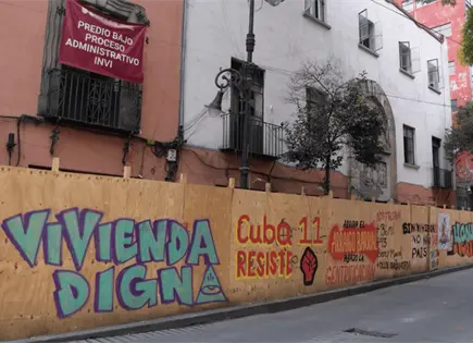 Tras expropiación de edificio de Cuba 11, se retiró el plantón Tras expropiación de edificio de Cuba 11, se retiró el plantón