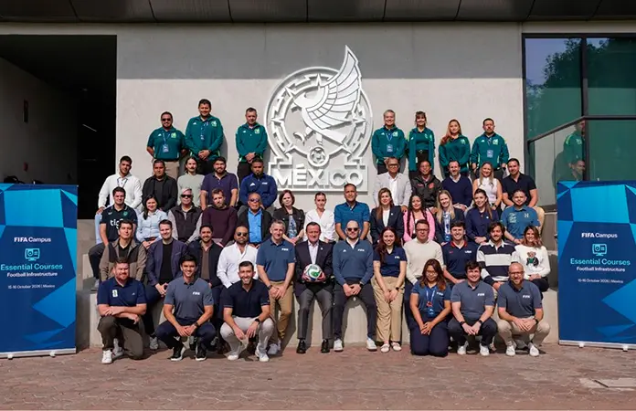 FIFA realiza en México taller de infraestructura