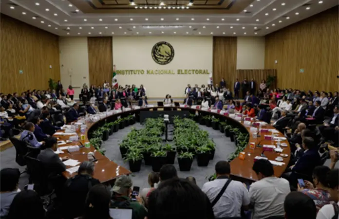 INE aprueba programa de conteo rápido para diputados