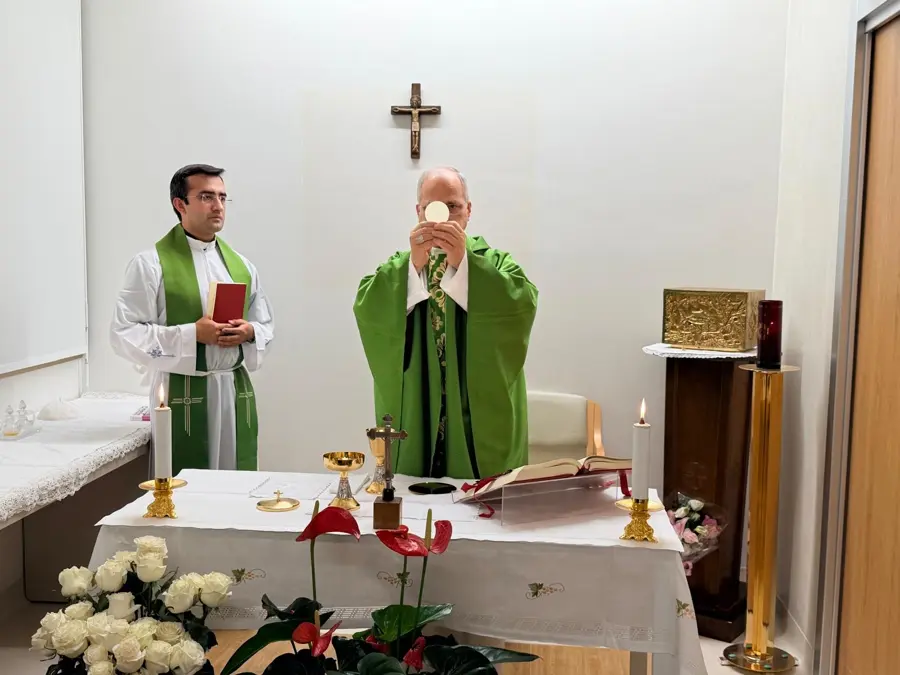 Primera foto del papa tras su operación