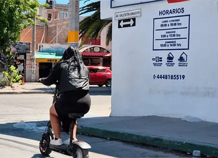 Bomberos de SLP reportan dos incidentes por bater&iacute;as de litio en motopatines