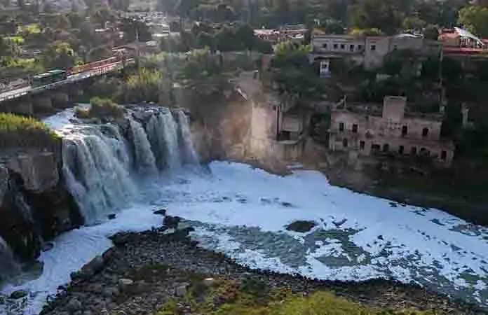 Río Santiago, el más contaminado