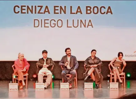 Diego Luna presenta Ceniza en la boca en Festival de Morelia Diego Luna presenta Ceniza en la boca en Festival de Morelia