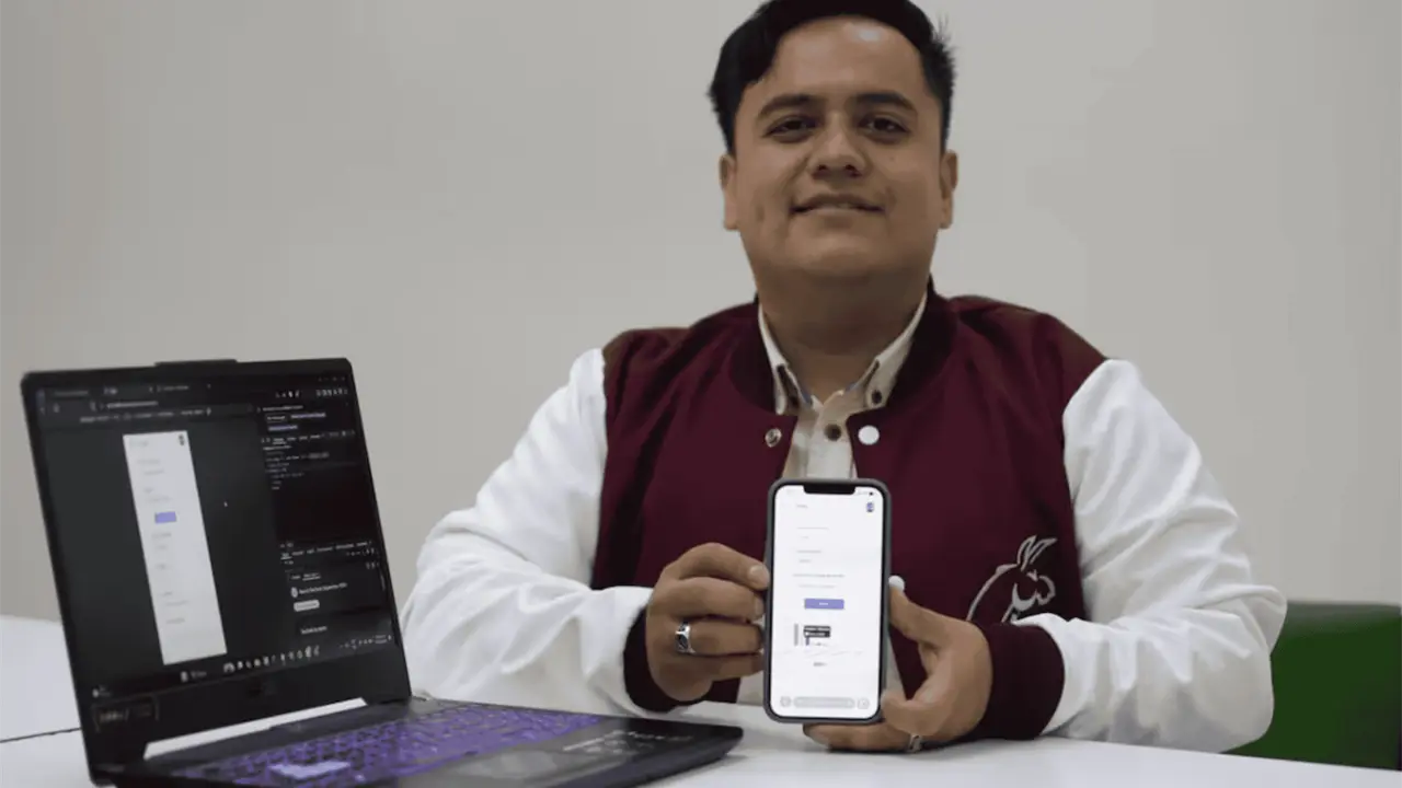 Estudiante de IPN crea app con IA para finanzas personales