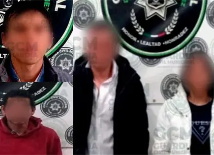 Presuntos maleantes son detenidos en S.G.S Presuntos maleantes son detenidos en S.G.S