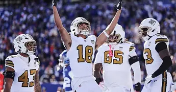 Saints ganan ante Giants
