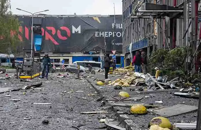 Red eléctrica ucraniana es golpeada por Rusia