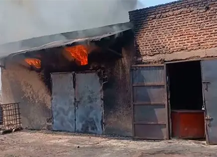 Ataque con dron en mercado de frontera africana