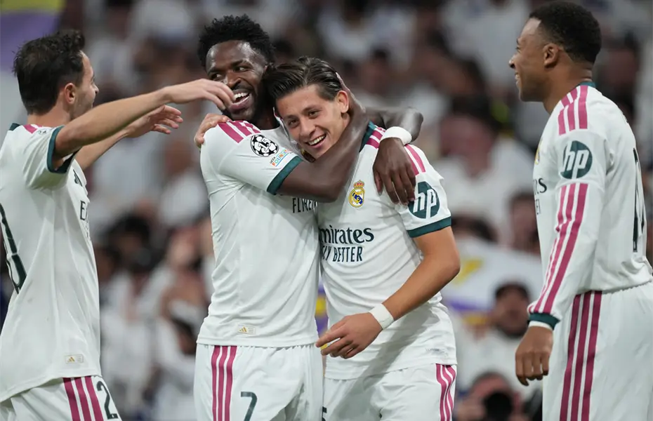 Firme victoria del Madrid sobre Leipzig en Champions