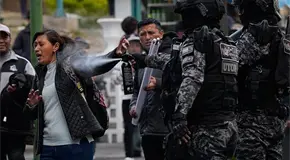 Salen a las calles maestros bolivianos