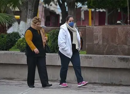 Frente n&uacute;mero 2 mantiene bajas temperaturas en SLP