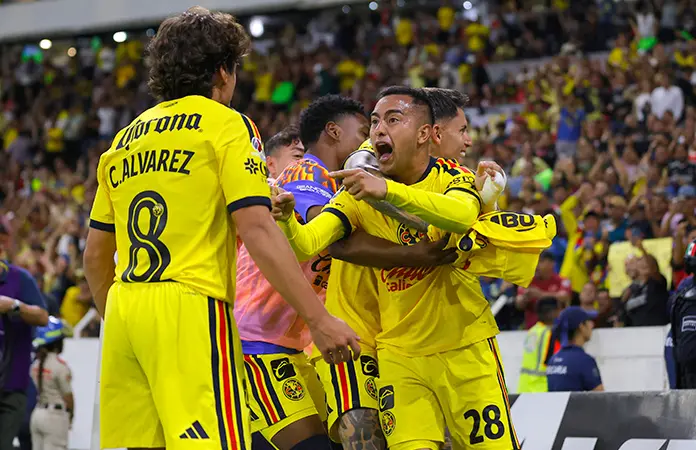 Humillante goleada del América al Atlas