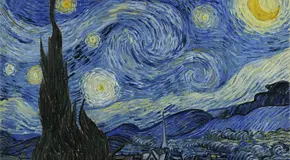 La noche estrellada retrata un fenómeno astronómico real