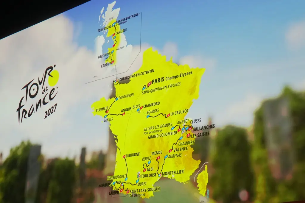 Tour de Francia 2027 inicia en Gran Bretaña con tres etapas