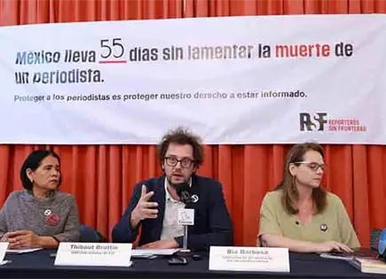 Alto a violencia contra la prensa, pide la RSF