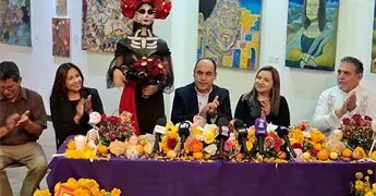 Presentan Festival de D&iacute;a de Muertos