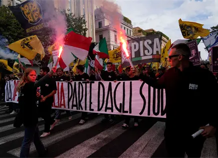 Italia despliega soldados en Milán para prevenir violencia en protestas Italia despliega soldados en Milán para prevenir violencia en protestas