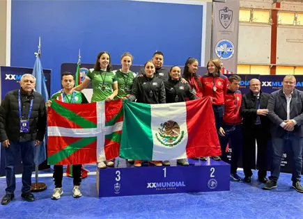 Lluvia de medallas para México en XX Mundial de Pelota Vasca Lluvia de medallas para México en XX Mundial de Pelota Vasca