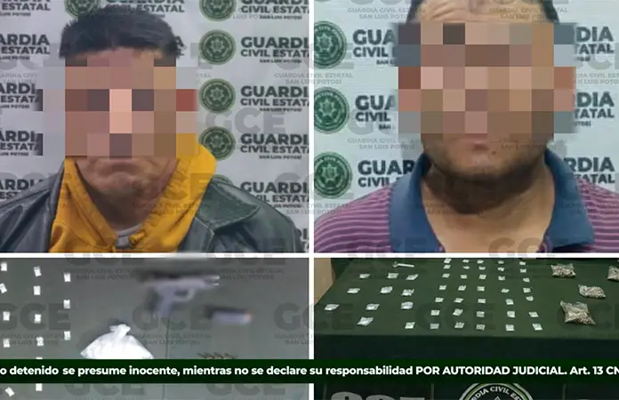 Capturan a dos por venta de droga