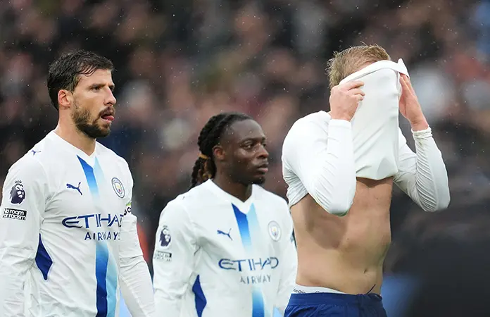 El Man City cae ante Aston Villa